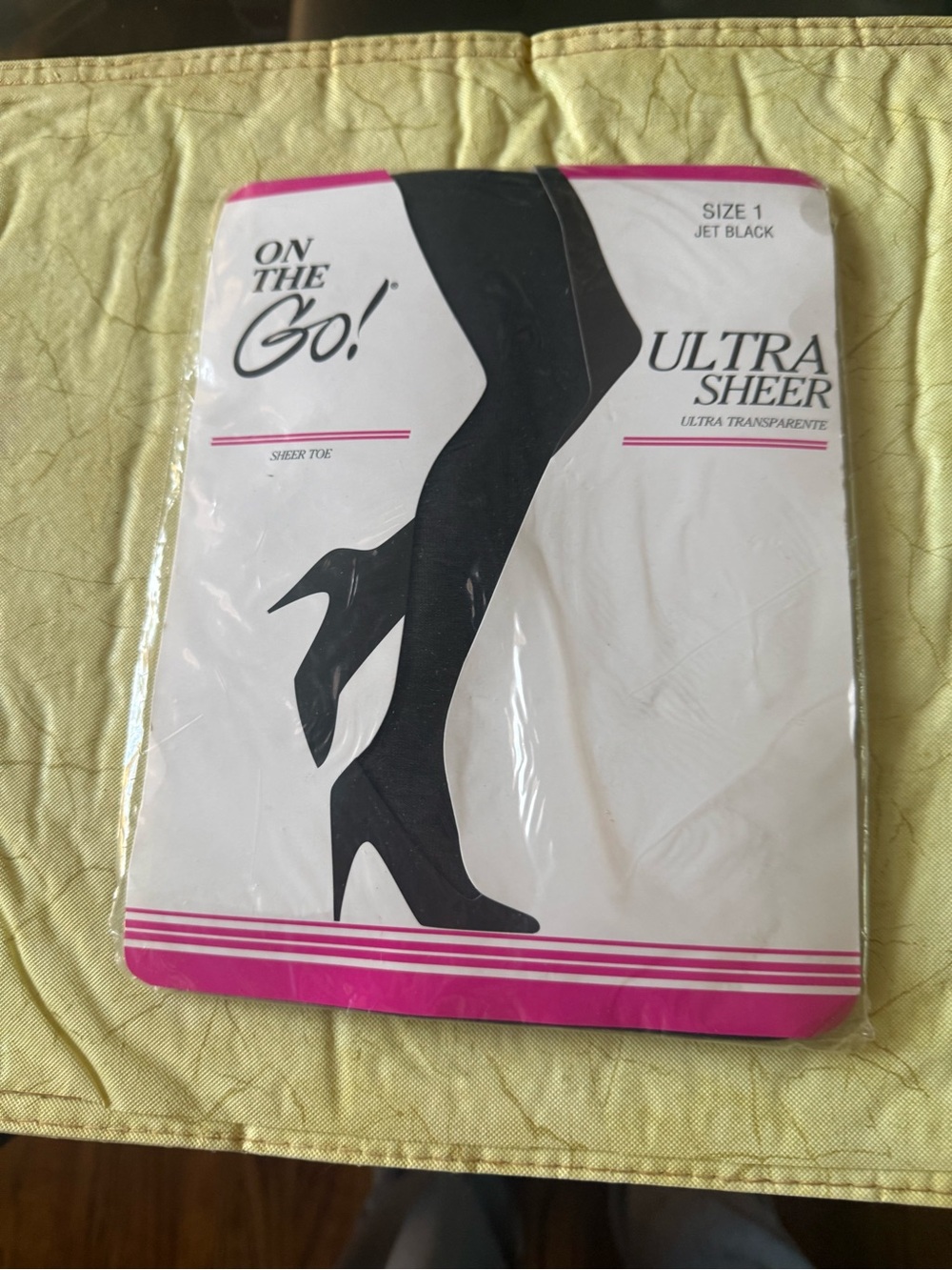 Ultra Sheer Pantyhose - Jet Black